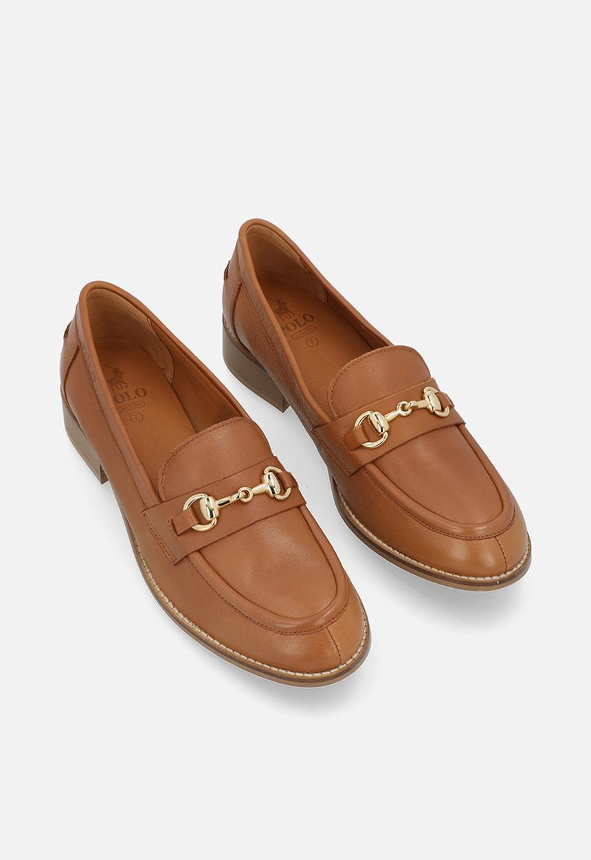 POLO - Horsebit loafer - tan