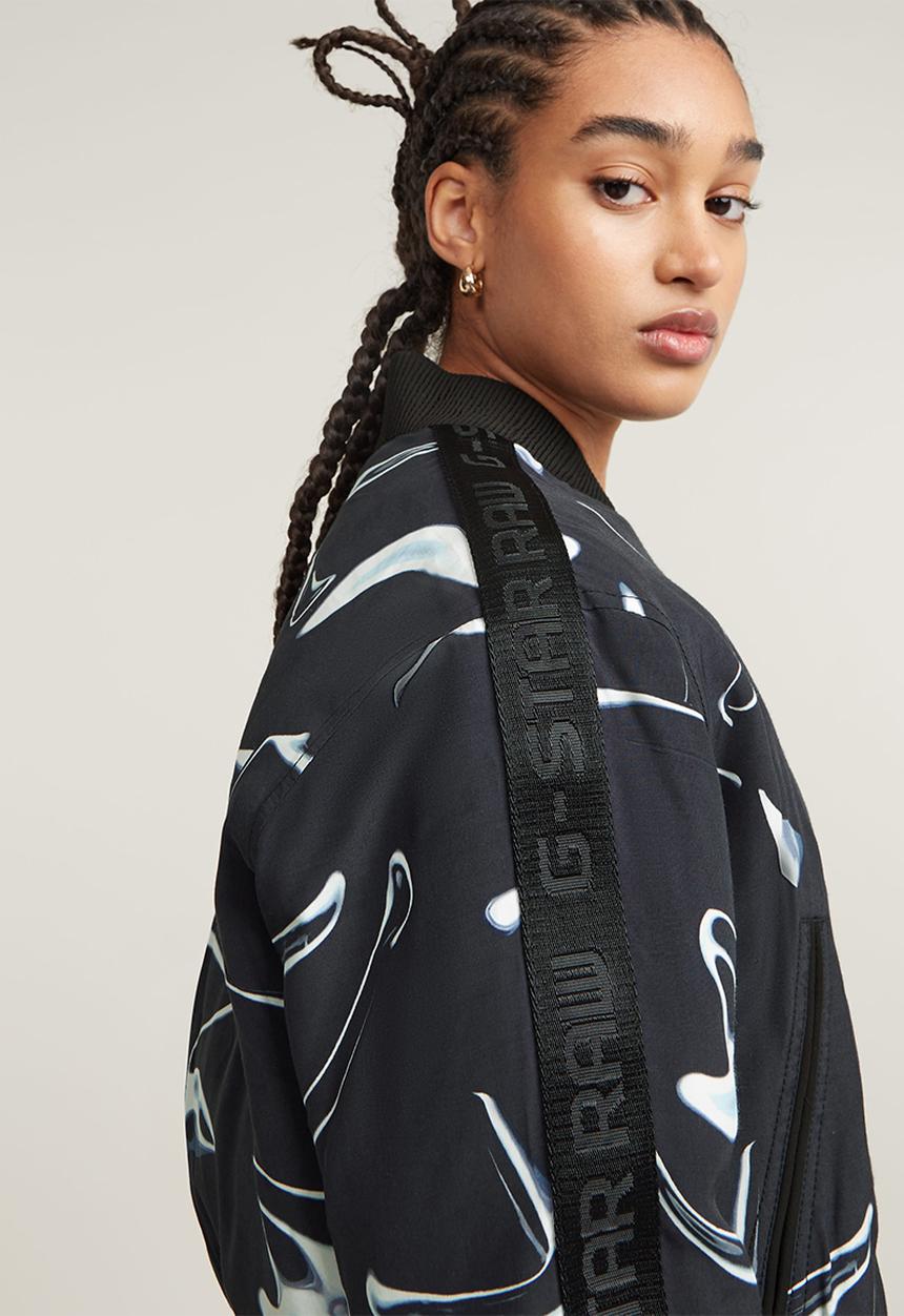 G-STAR - Holiday Tape Bomber wmn - Multicolor
