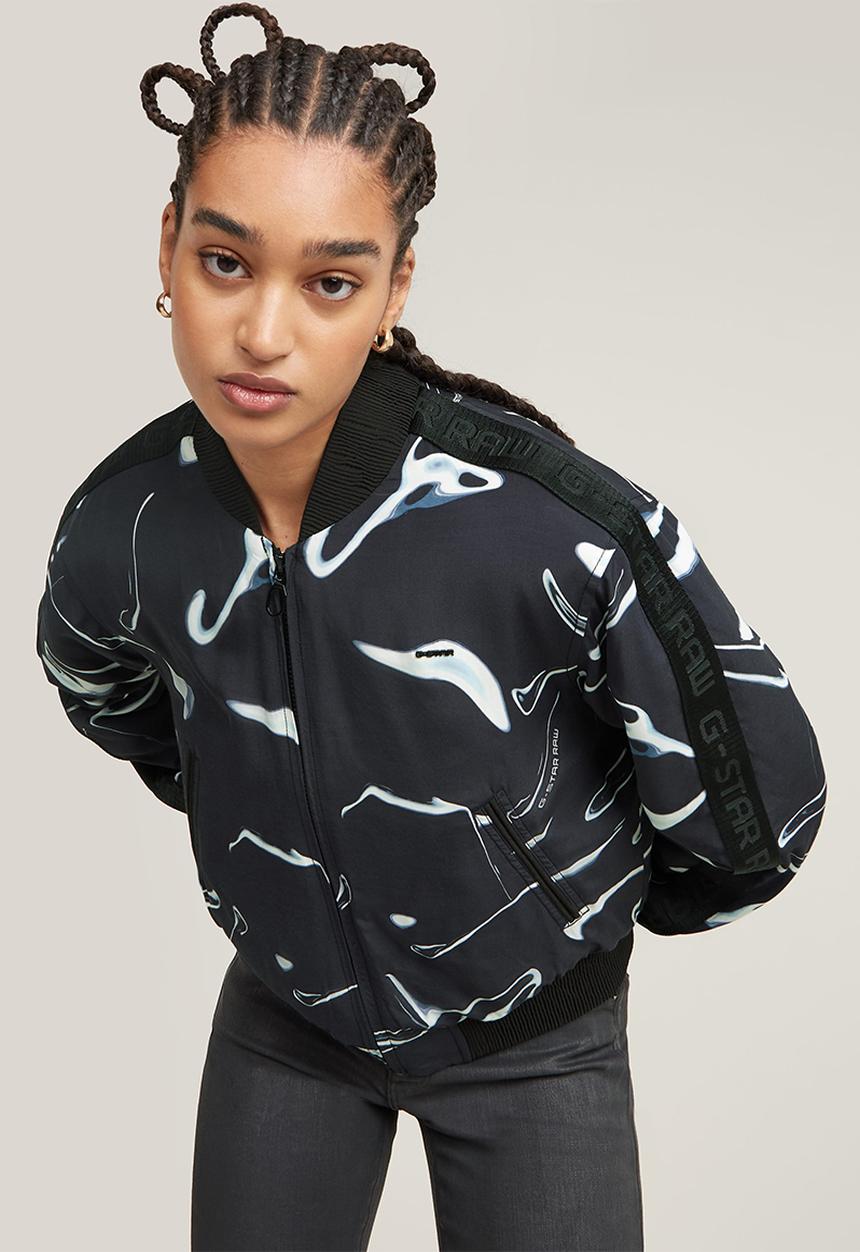 G-STAR - Holiday Tape Bomber wmn - Multicolor