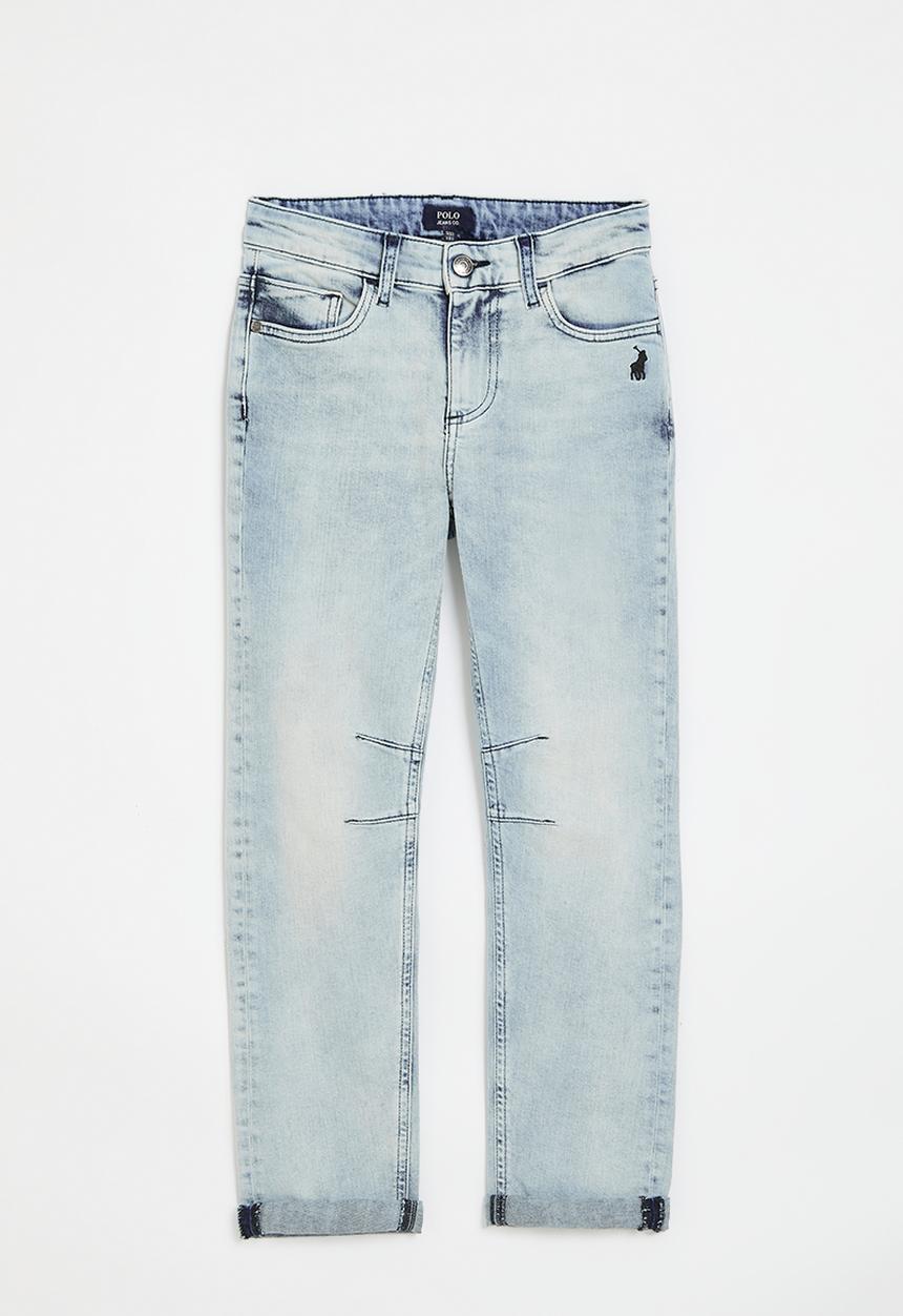 POLO - Boys gavin slim fit jean - light wash