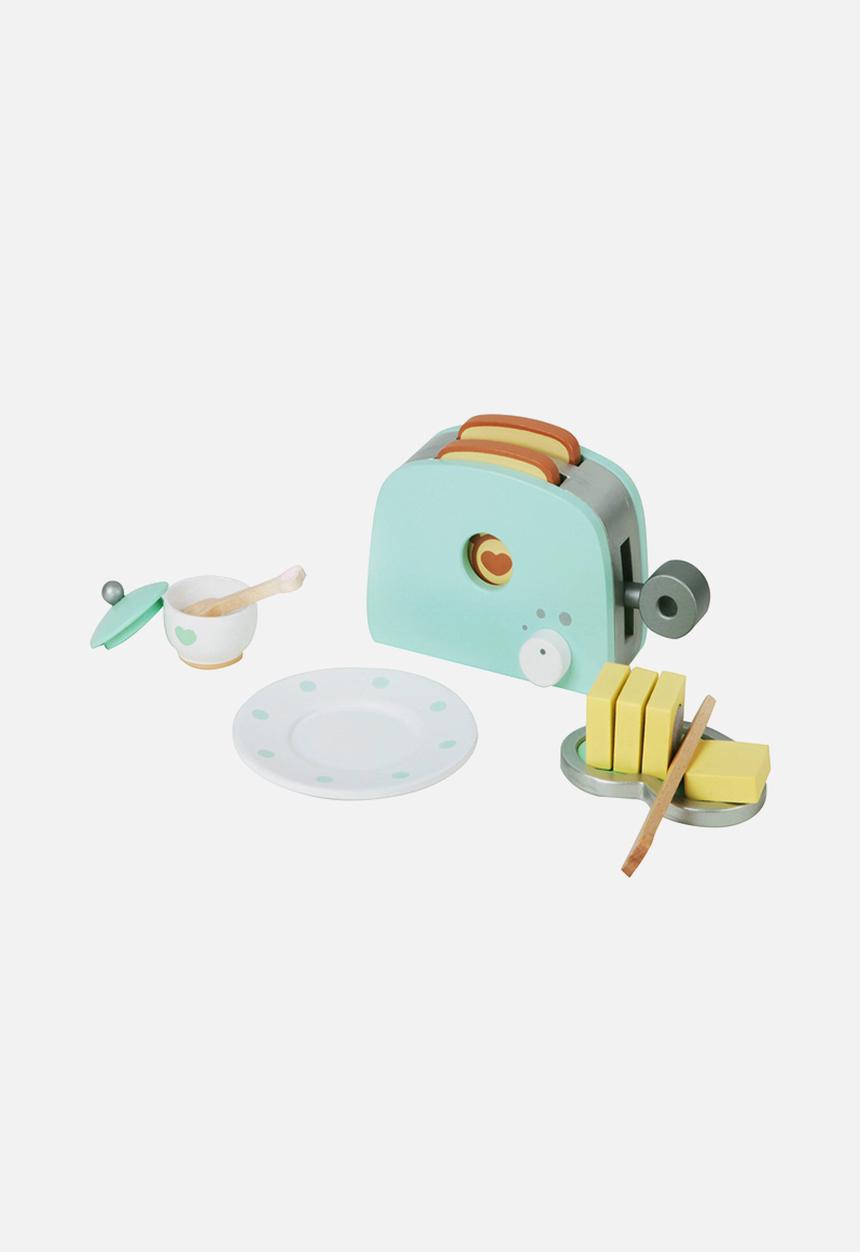 Greenbean Learning - Pretend & play - toaster set - multi