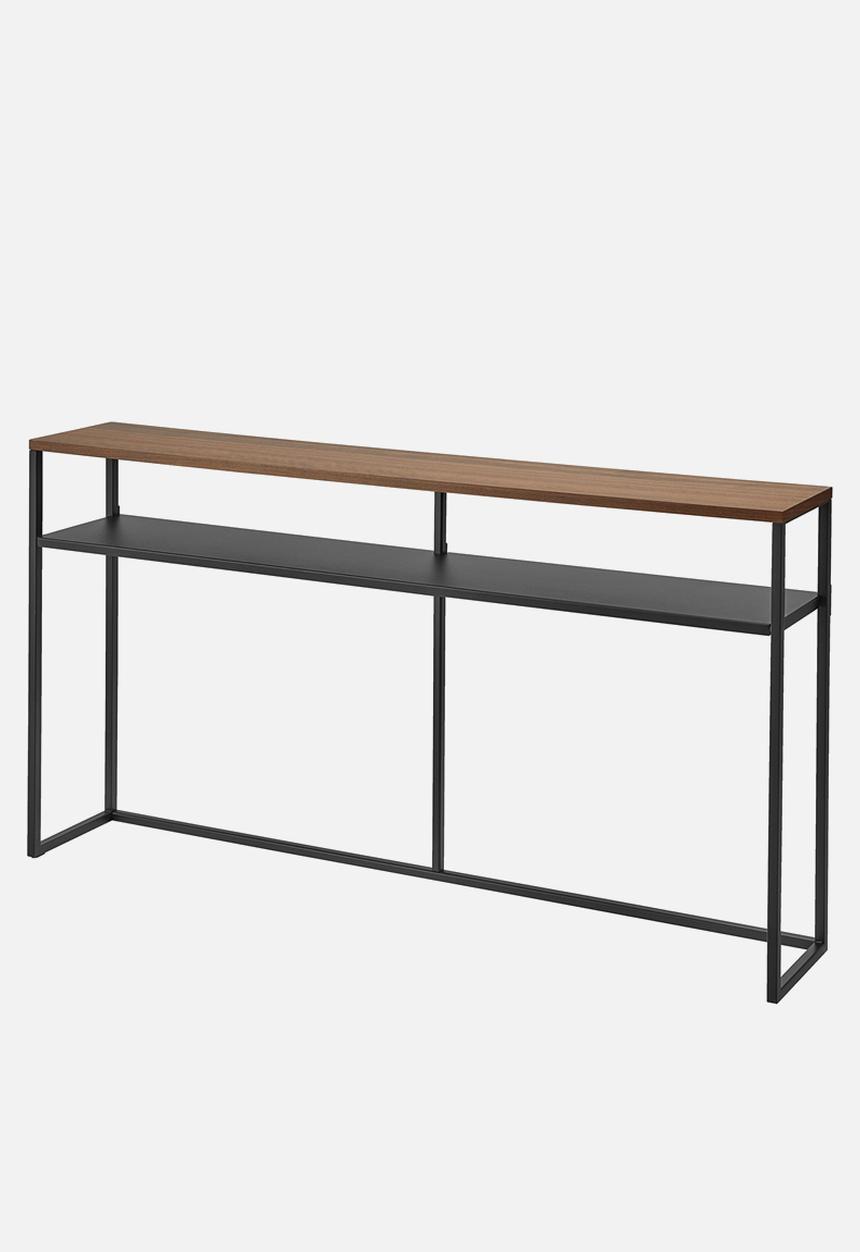 Yamazaki - Console with shelf - black