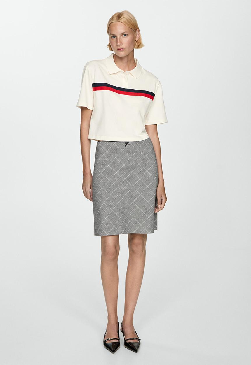 MANGO - Poloshirt Cole - White
