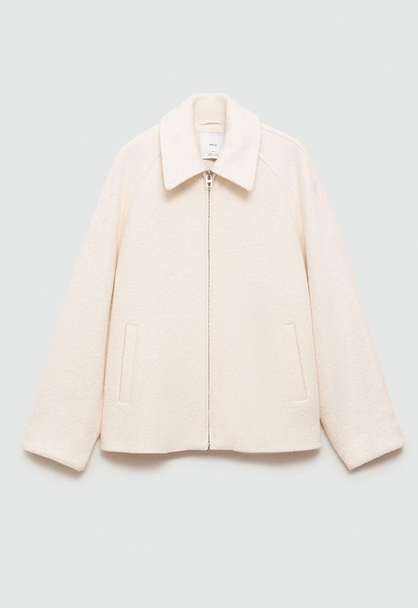 MANGO - Jacket Poesia - Light Beige