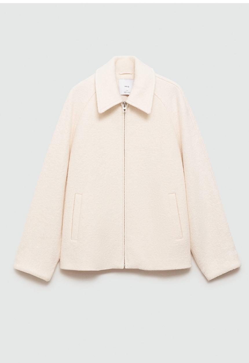 MANGO - Jacket Poesia - Light Beige