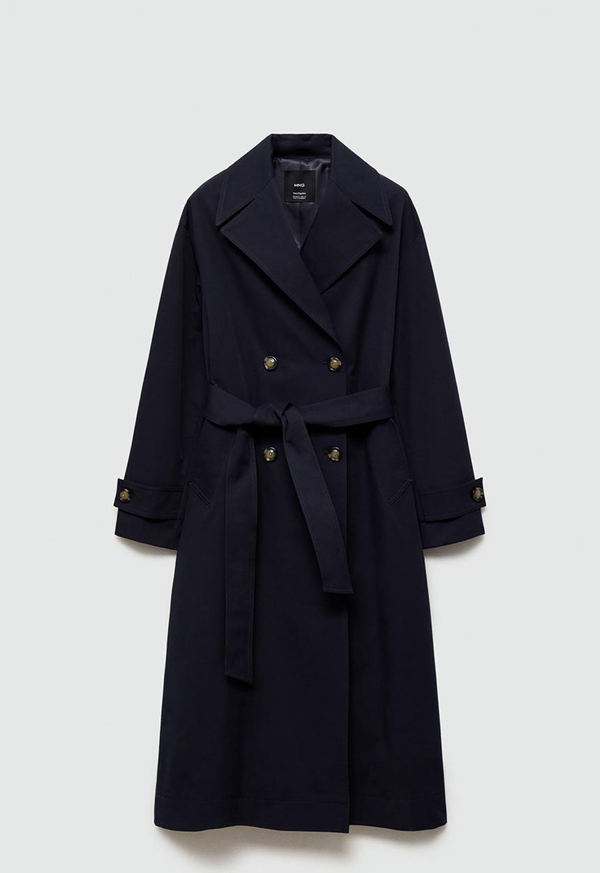 MANGO - Trench coat Angela - Black