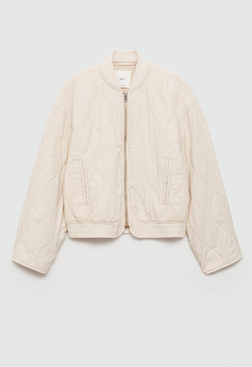 MANGO - Jacket Honolulu - Light Beige