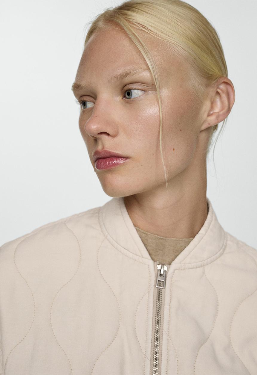 MANGO - Jacket Honolulu - Light Beige