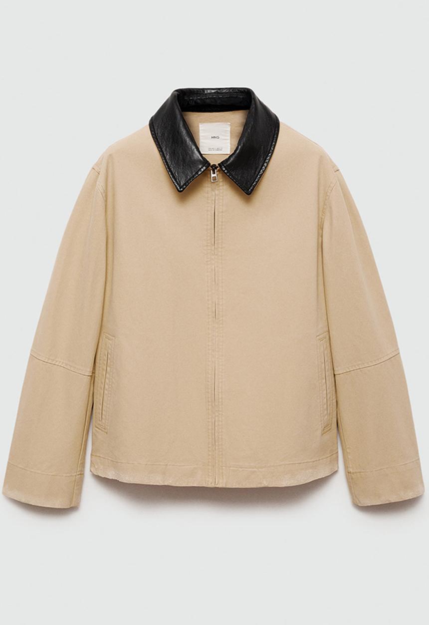 MANGO - Jacket Sheila - Light Beige