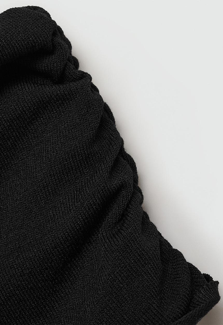 MANGO - Sweater Glossy -  Black