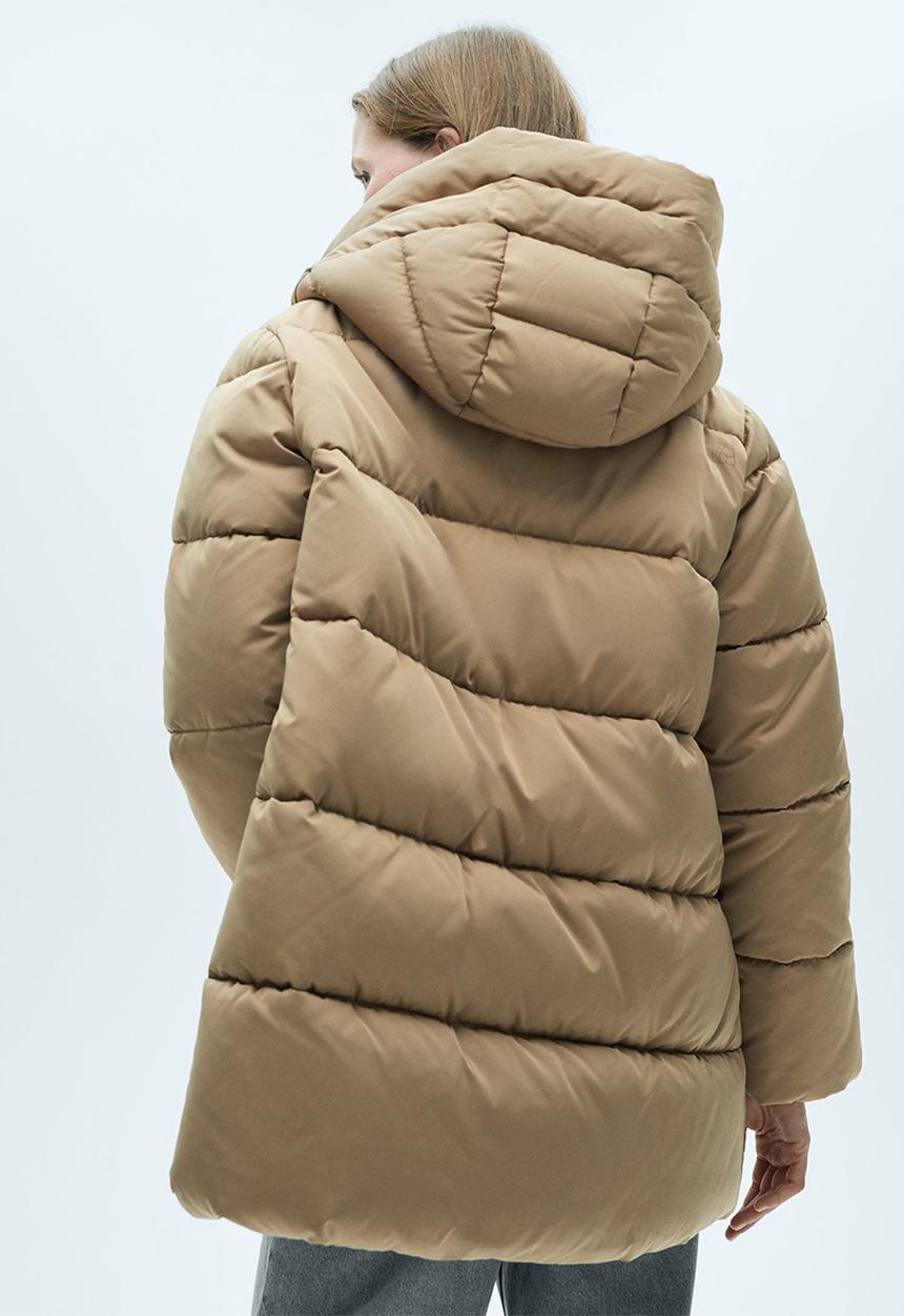 MANGO - Puffer Coat Tokyo - Light Beige