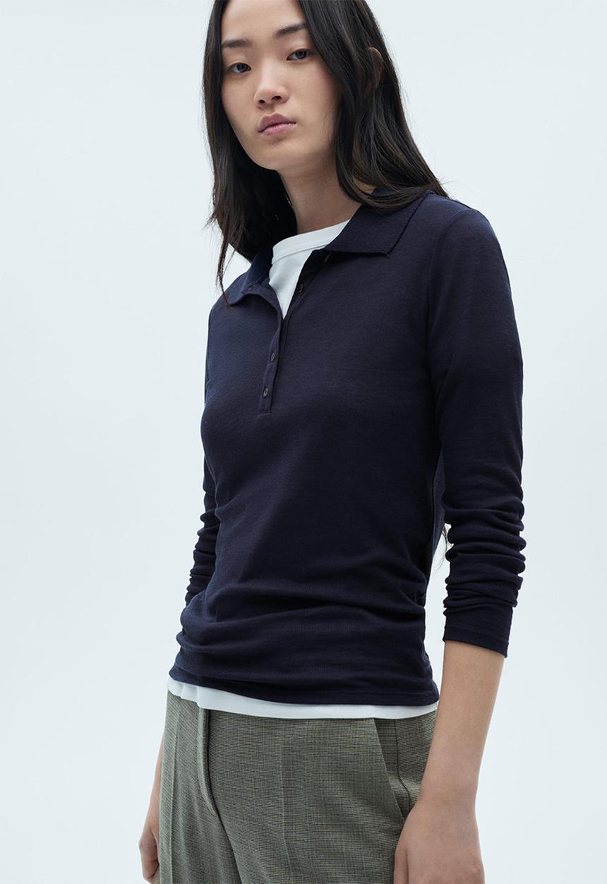 MANGO - Poloshirt Elvis - Navy