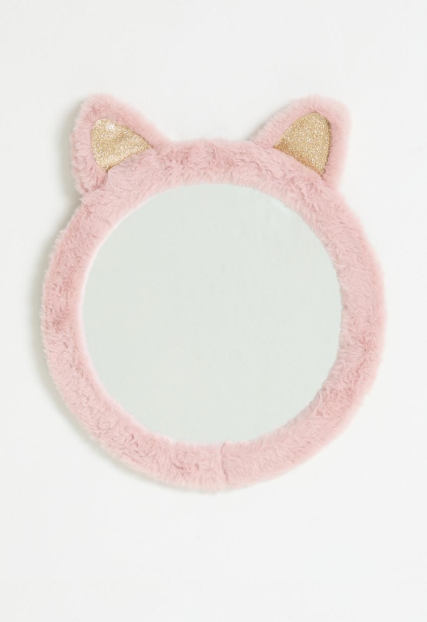 H&S - Ears mirror - pink & beige