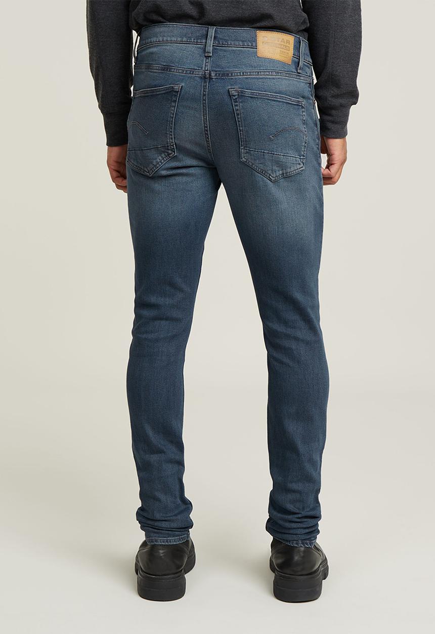 G-STAR - 3301 Slim - worn in yukon blue