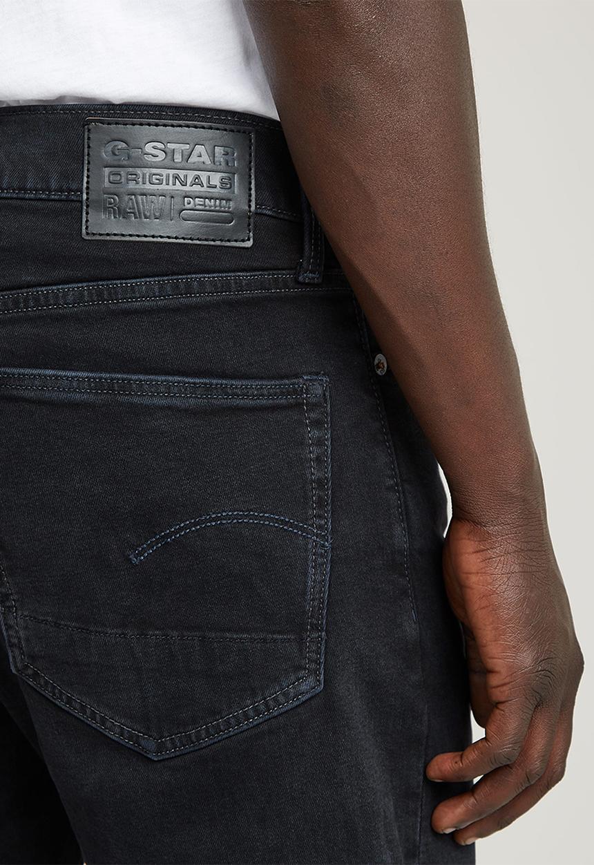 G-STAR - 3301 Regular Tapered - worn in midnight blue od