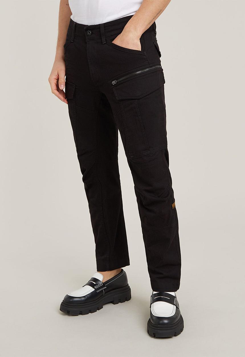 G-STAR - Zip Cargo 3D Tapered - dk black