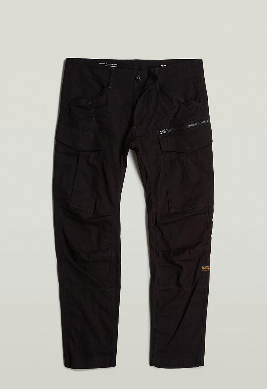 G-STAR - Zip Cargo 3D Tapered - dk black