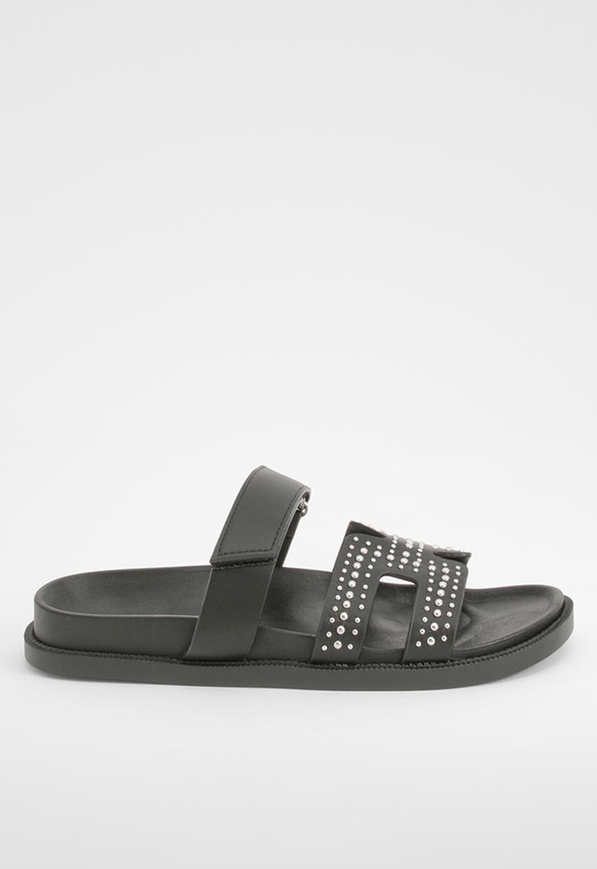 boohoo - Studded Cut Out Detail Sandal