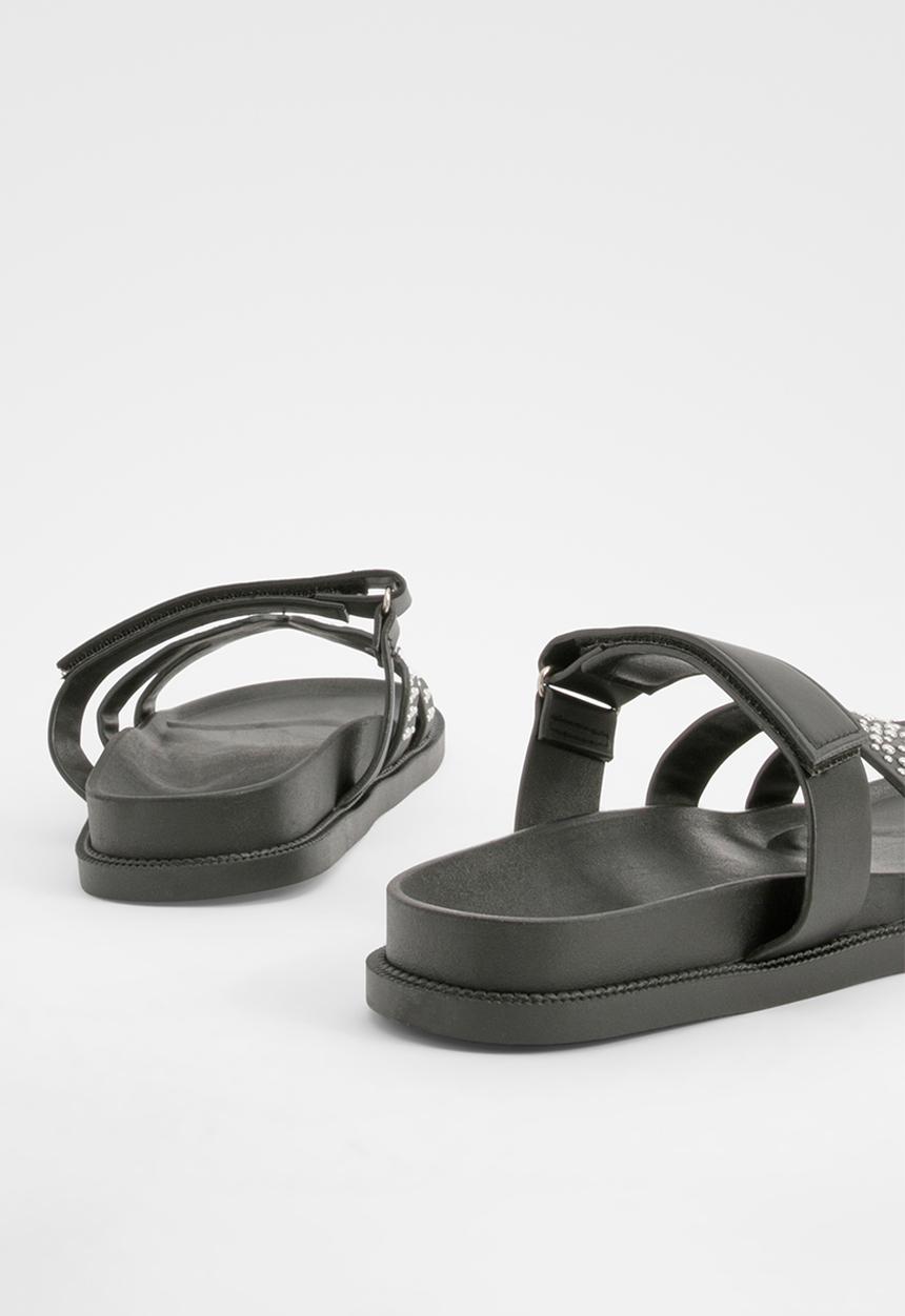 boohoo - Studded Cut Out Detail Sandal