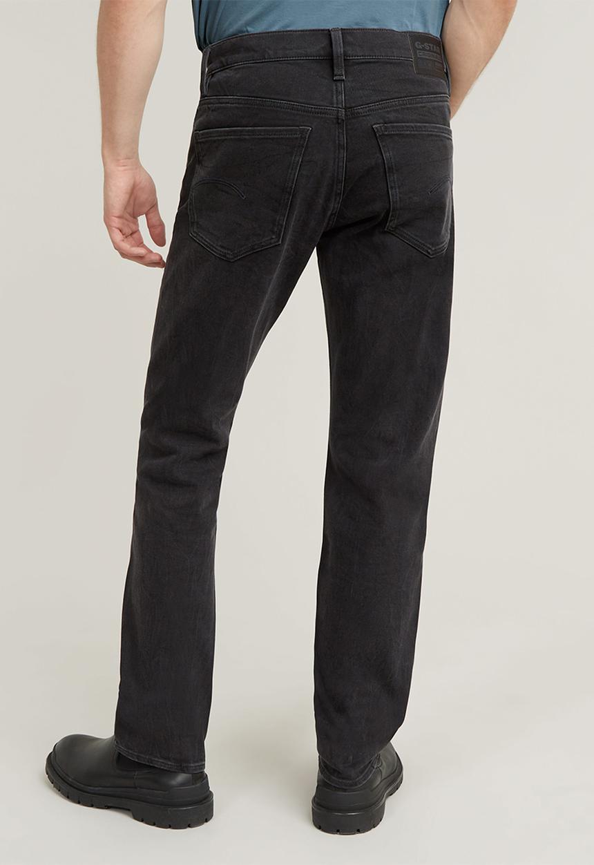 G-STAR - Mosa Straight - worn in black obsidian
