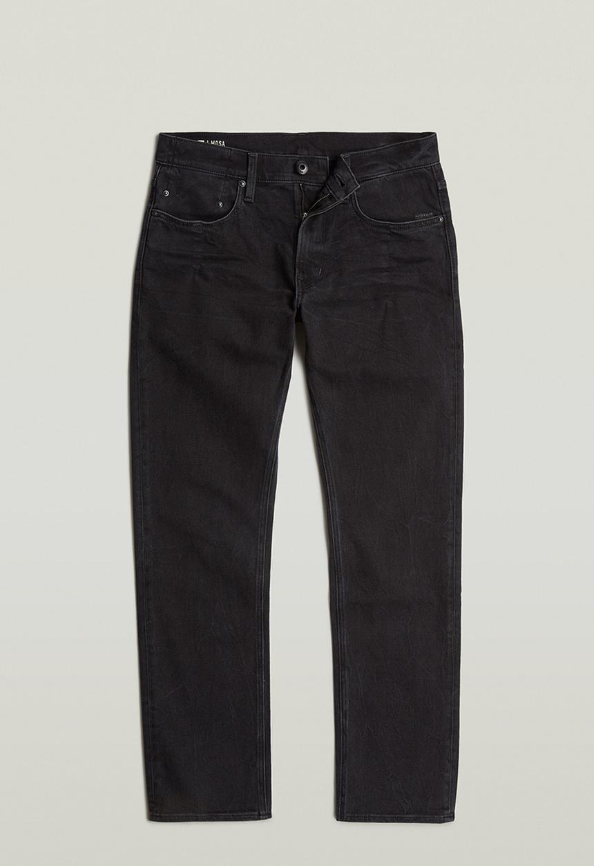G-STAR - Mosa Straight - worn in black obsidian