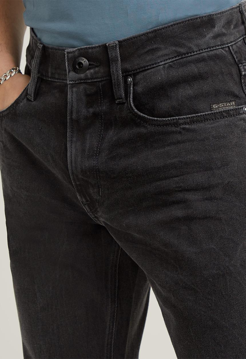 G-STAR - Mosa Straight - worn in black obsidian