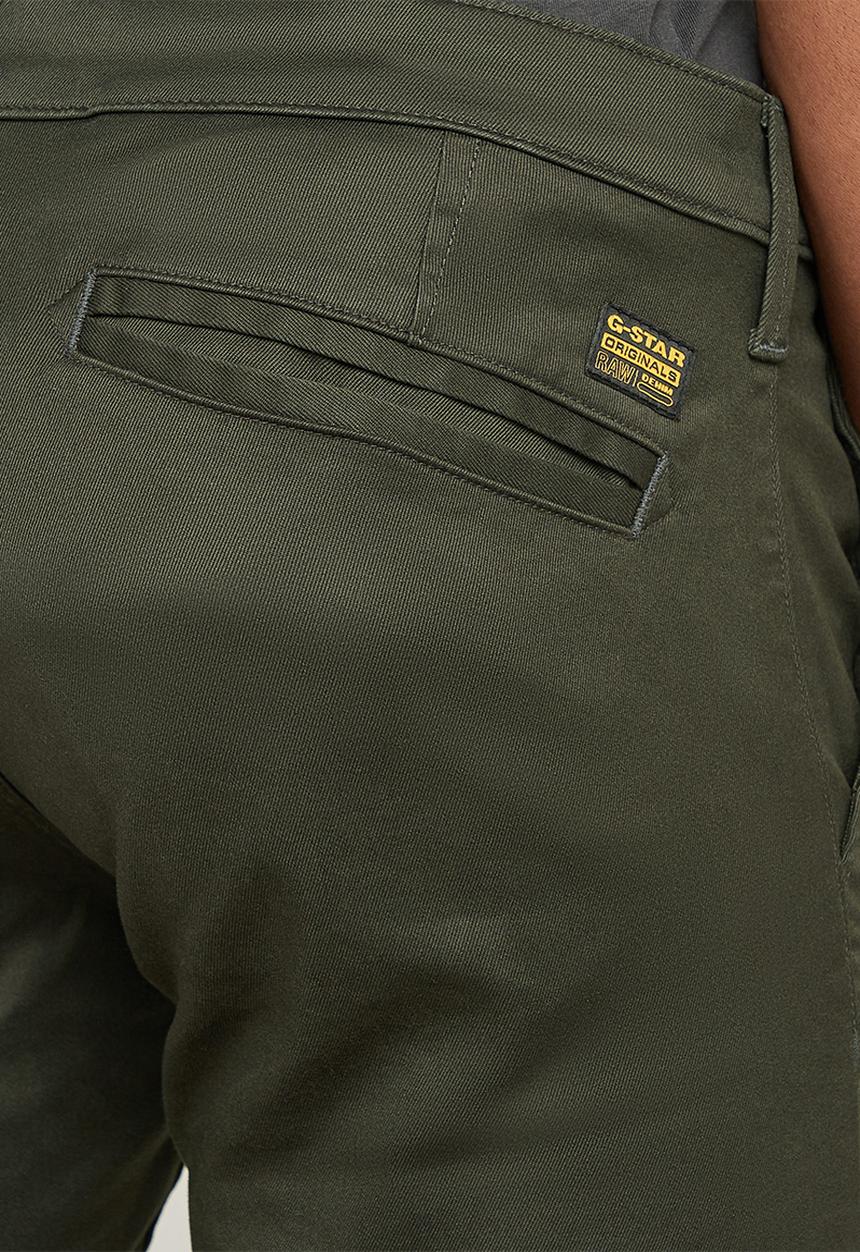 G-STAR - Skinny Chino 3.0 - asfalt