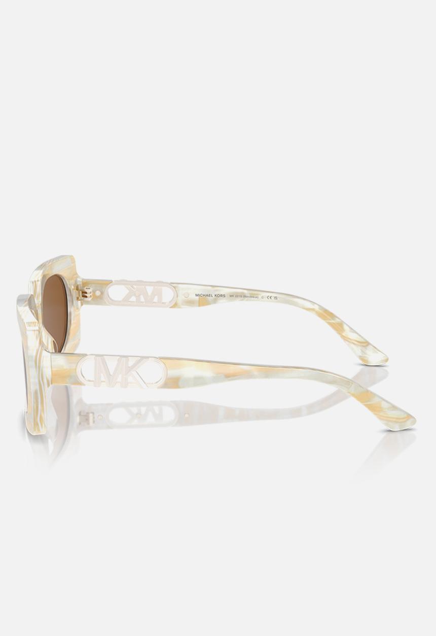 Michael Kors Eyewear - Bordeaux - Ivory Horn