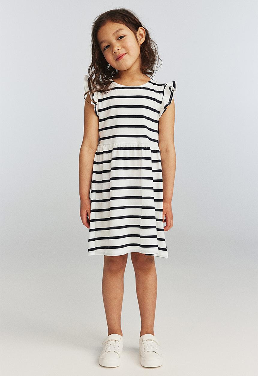 H&M - 3-Pack jersey dresses - white & blue