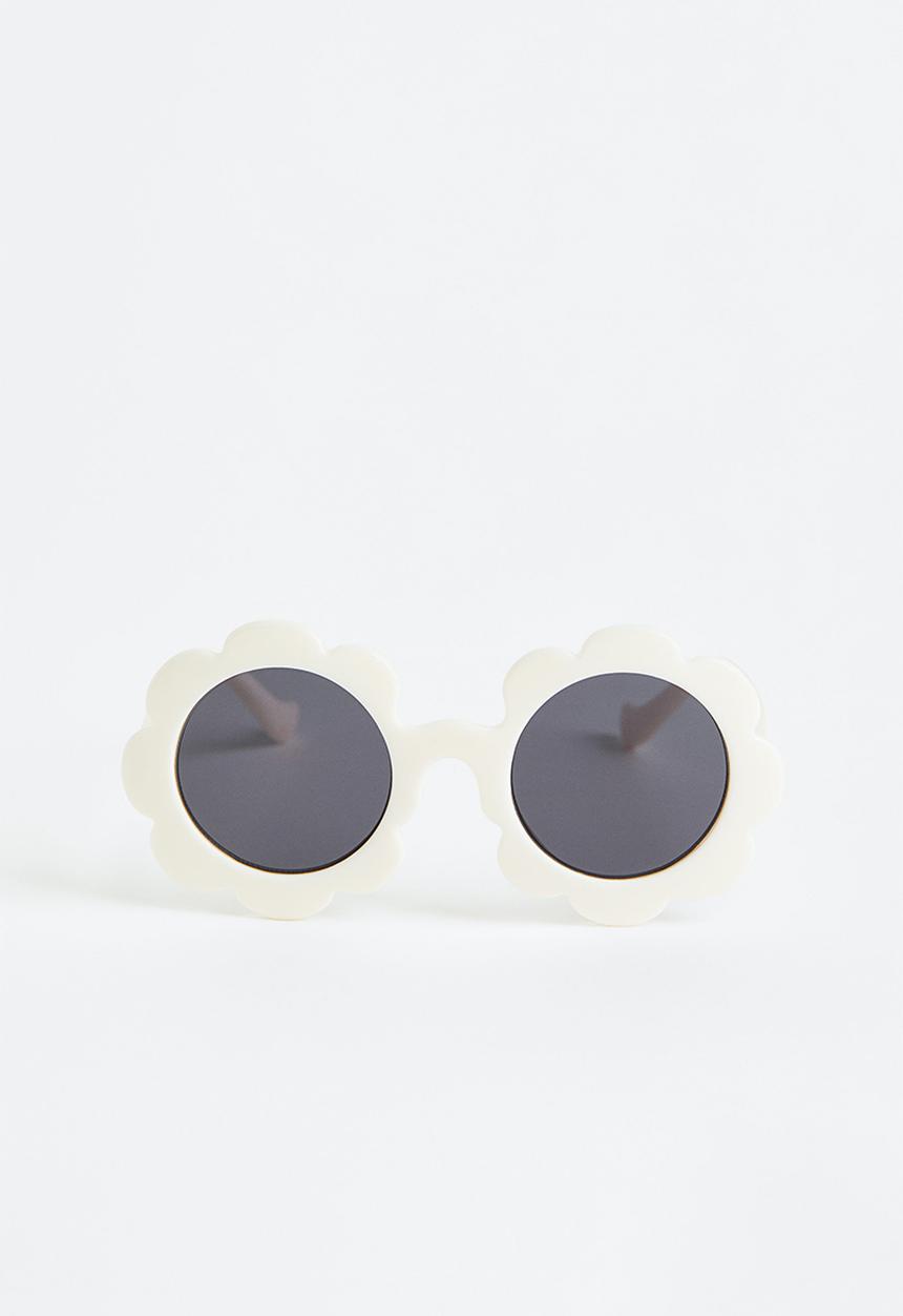 H&M - Flower-shaped sunglasses - white
