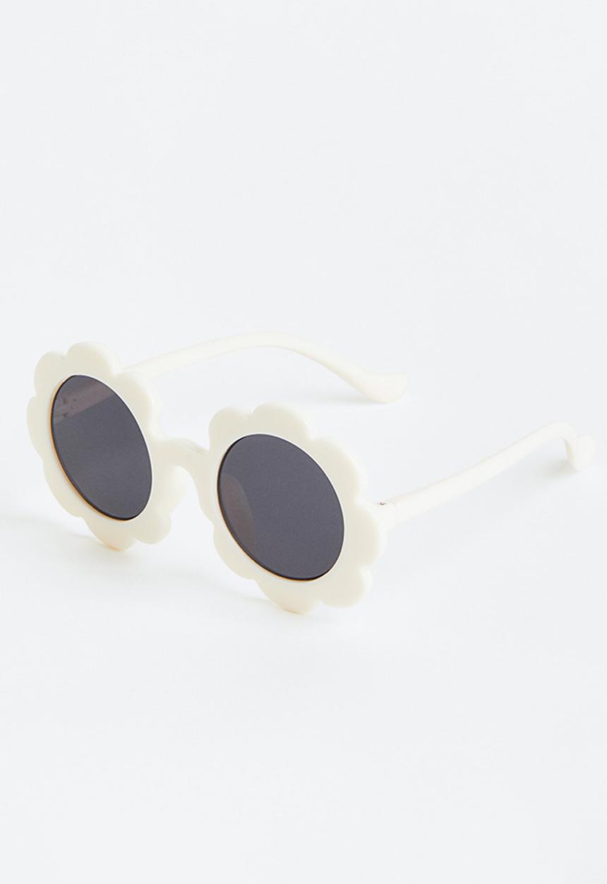 H&M - Flower-shaped sunglasses - white