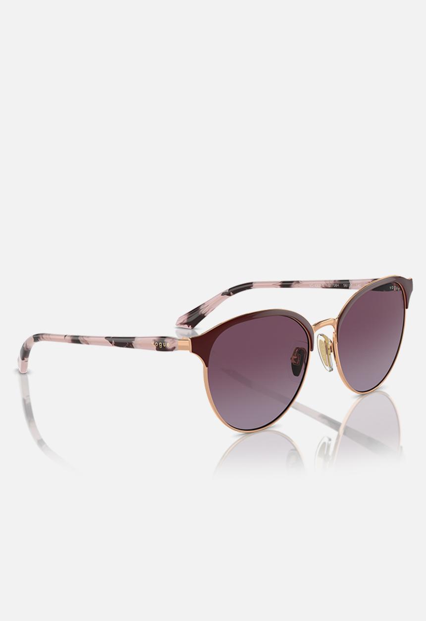 Michael Kors Eyewear - Irregular - Top Bordeaux/Rose Gold