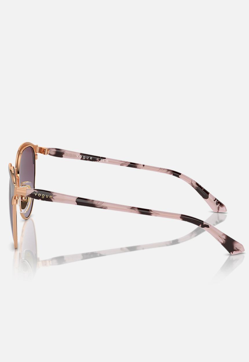 Michael Kors Eyewear - Irregular - Top Bordeaux/Rose Gold