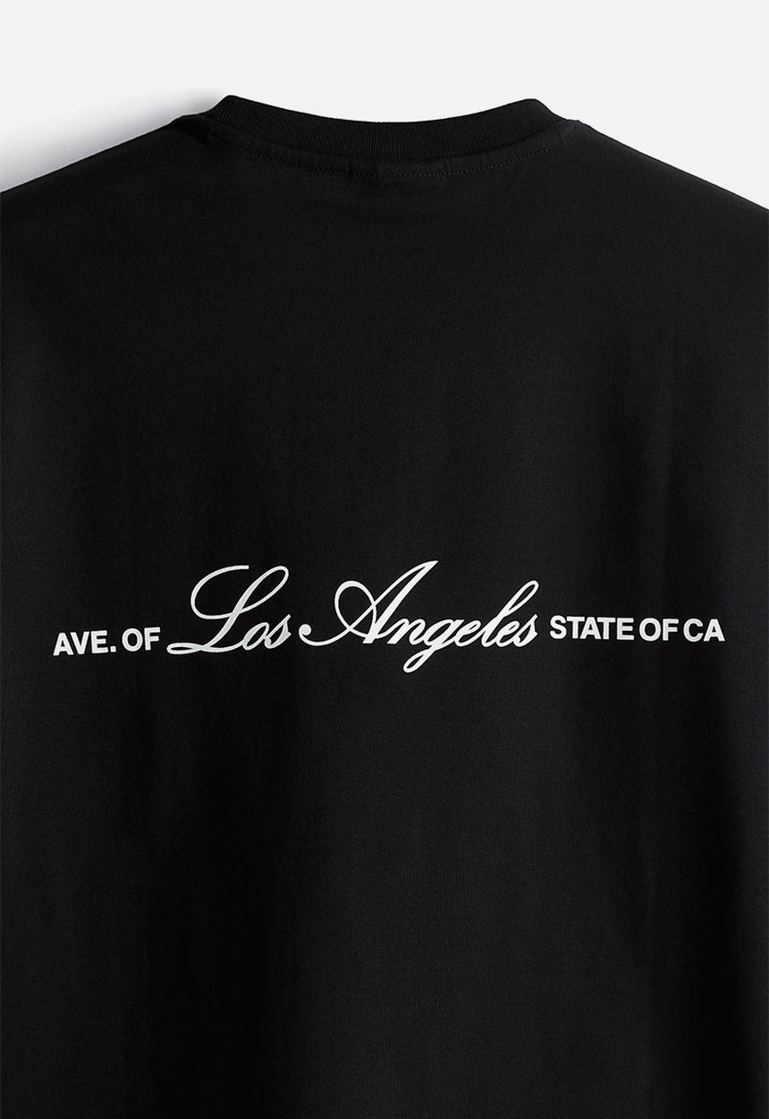 H&M - Loose fit printed t-shirt - black