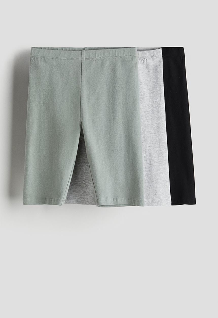 H&M - 3-Pack jersey cycling shorts - multi