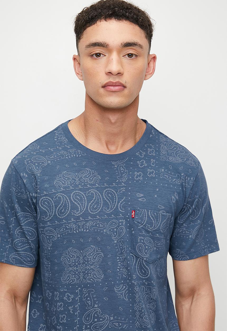 Levi’s® - Short sleeve classic pocket tee - blue