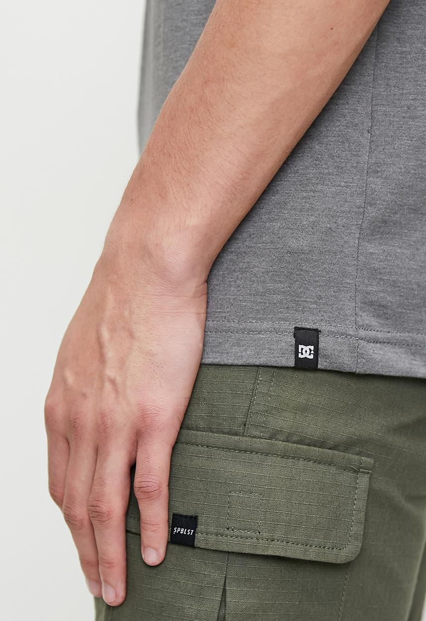 DC - Session ss tee - grey heather