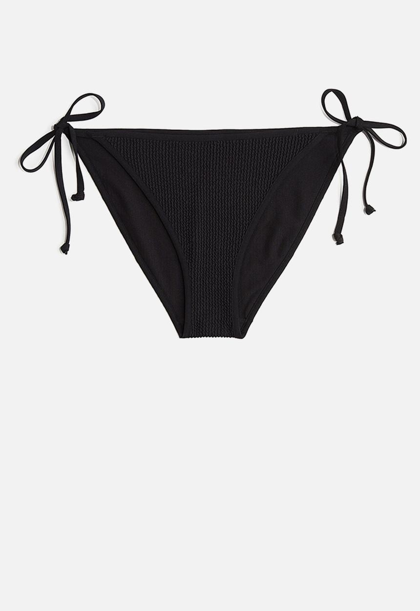 H&M - Tie tanga bikini bottoms - black