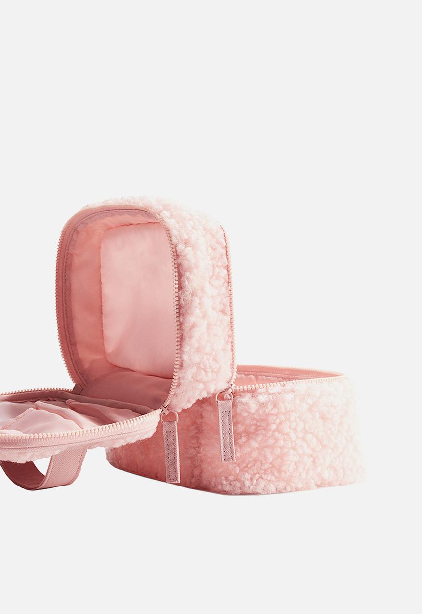H&M - Two-tiered teddy wash bag - pink