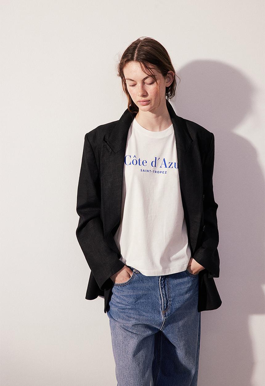H&M - Cotton T-shirt - white