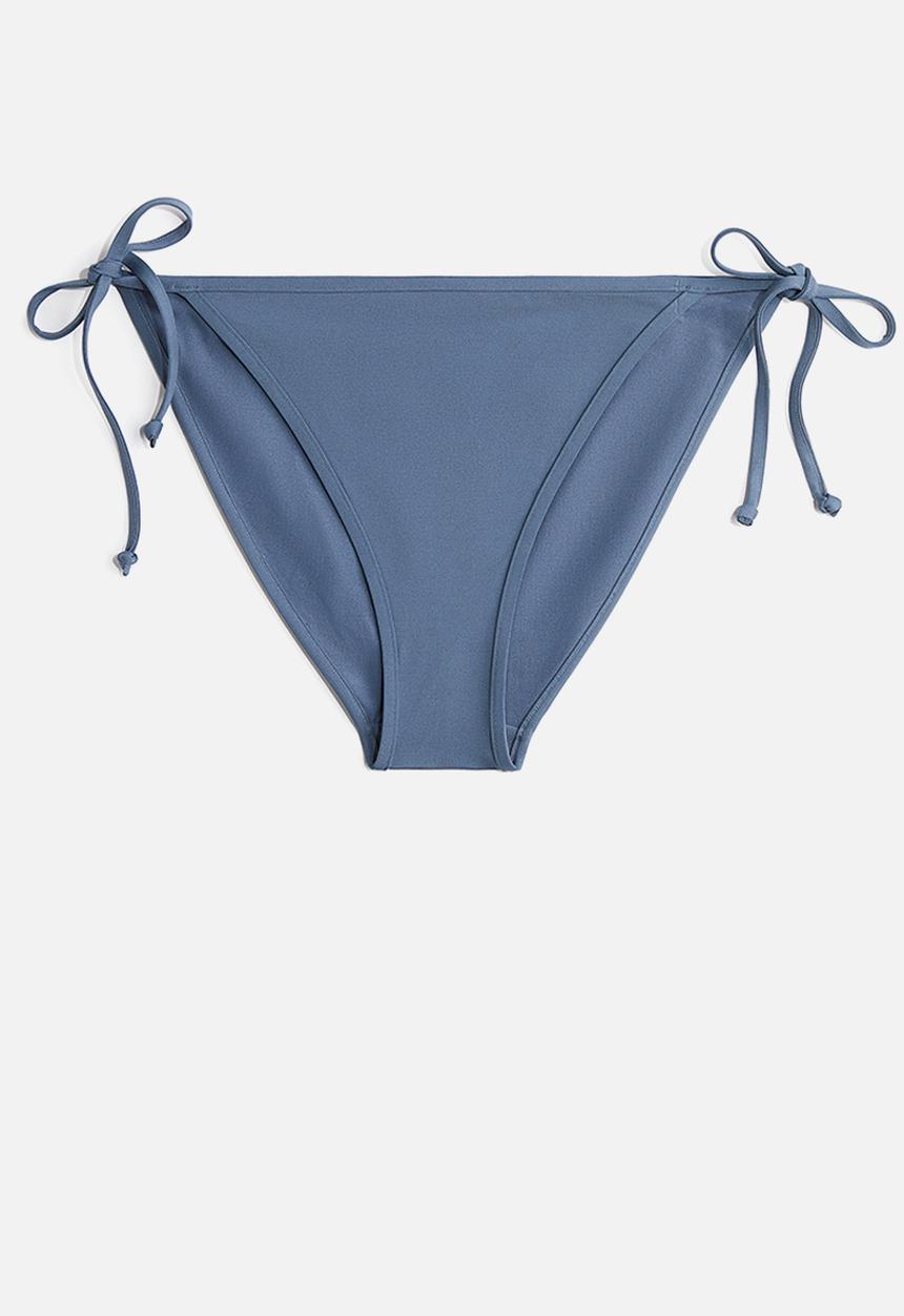 H&M - Tie tanga bikini bottoms - dusty blue