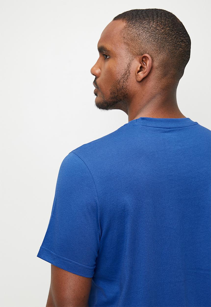 Reebok - Reebok identity small logo tee - boundless blue
