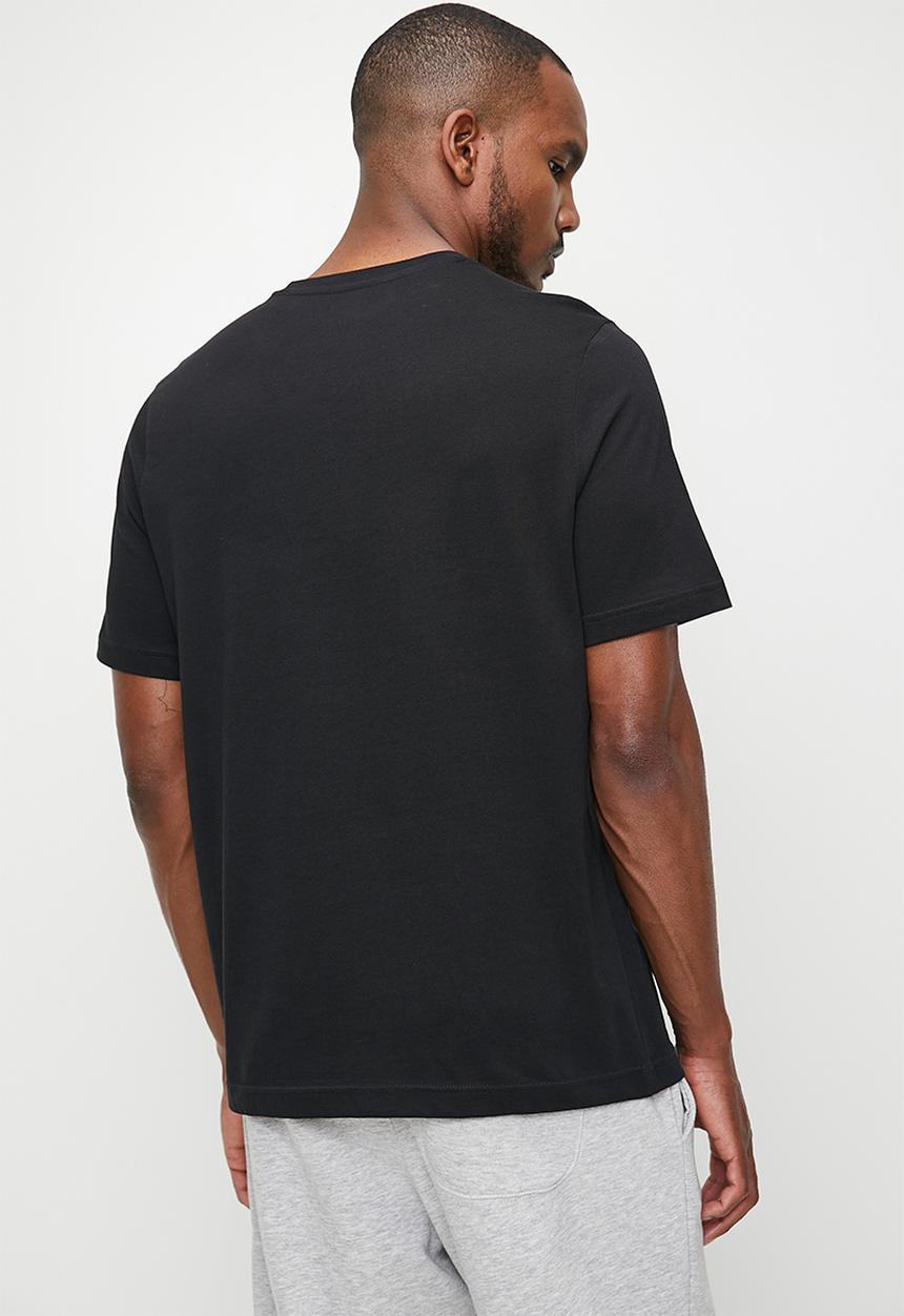 Reebok - Reebok identity big logo tee - black/boundless blue