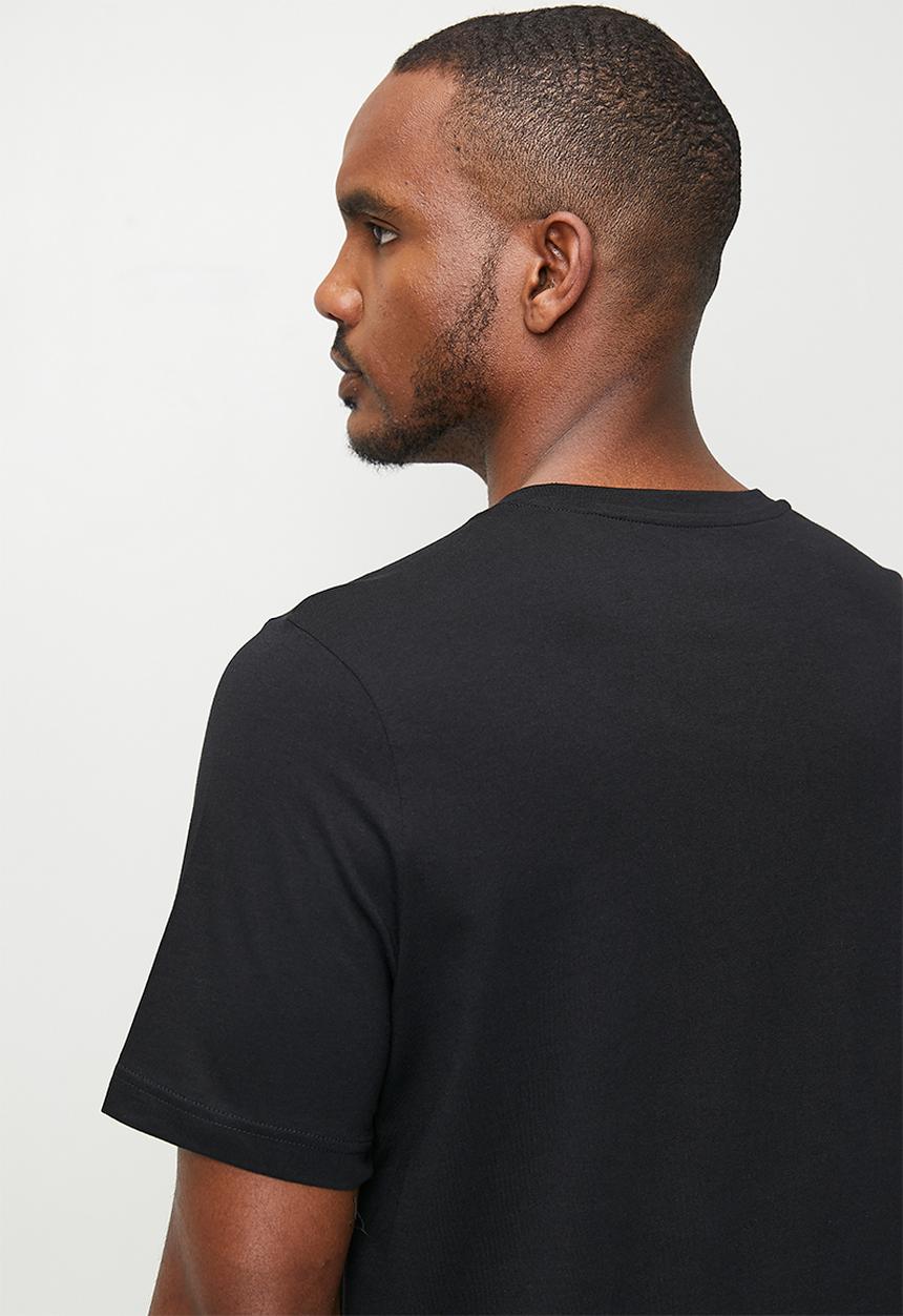 Reebok - Reebok identity big logo tee - black/boundless blue