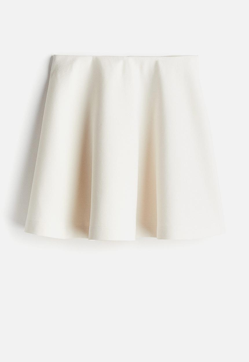 H&M - A-line skirt - cream