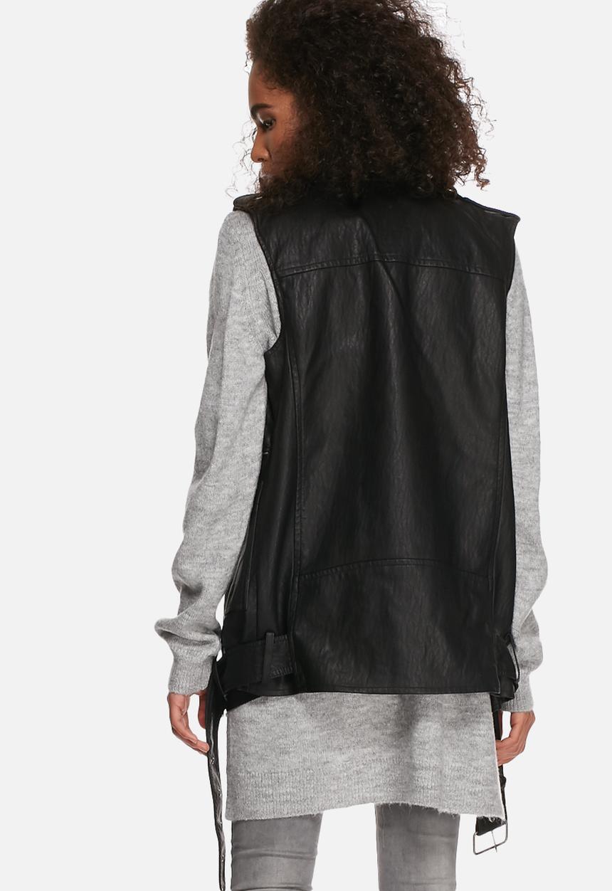 ONLY - Katoe PU waistcoat