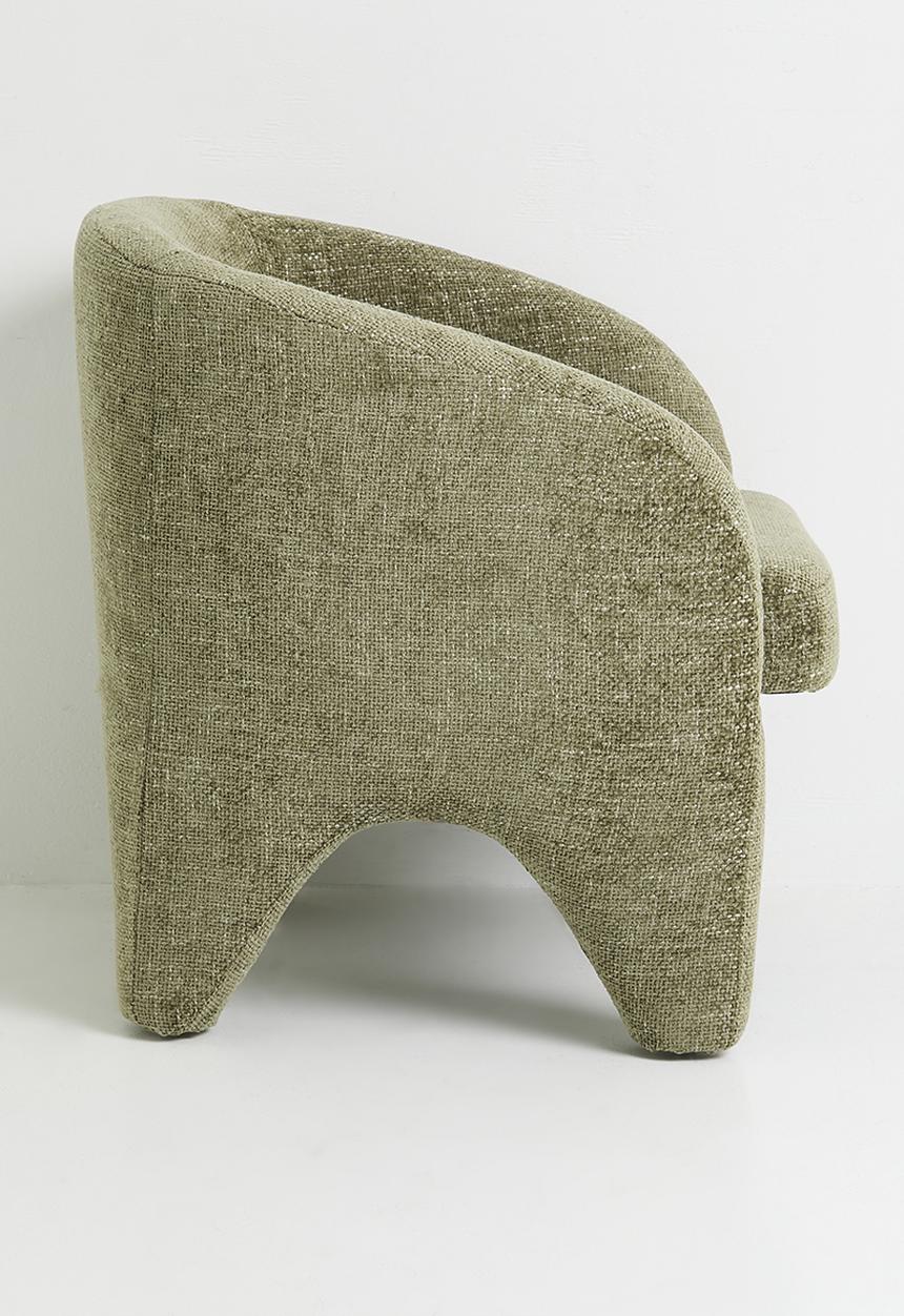 Sixth Floor - Linto chenille chair - Forest