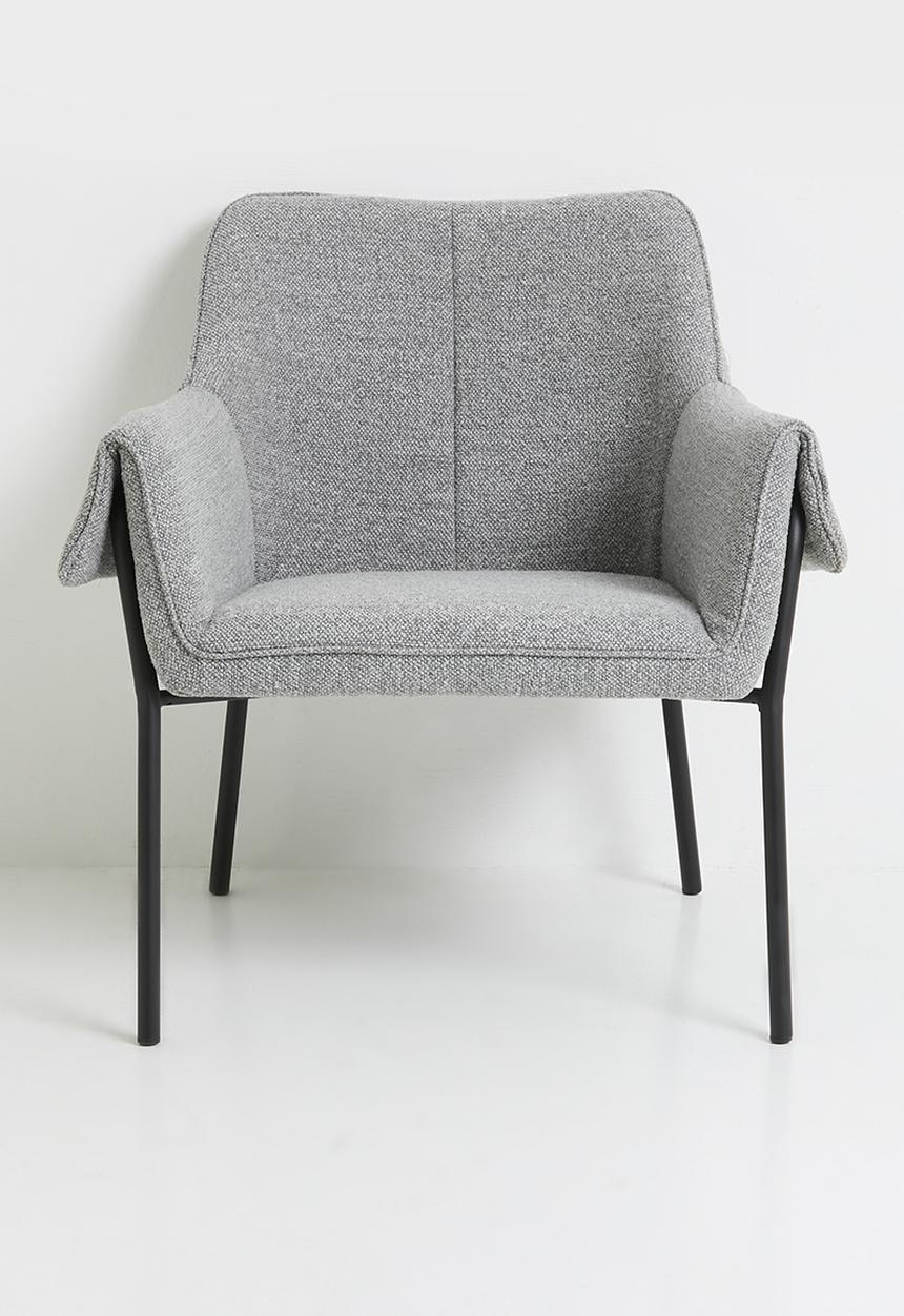 Sixth Floor - Bess lounge chair - Grey melange