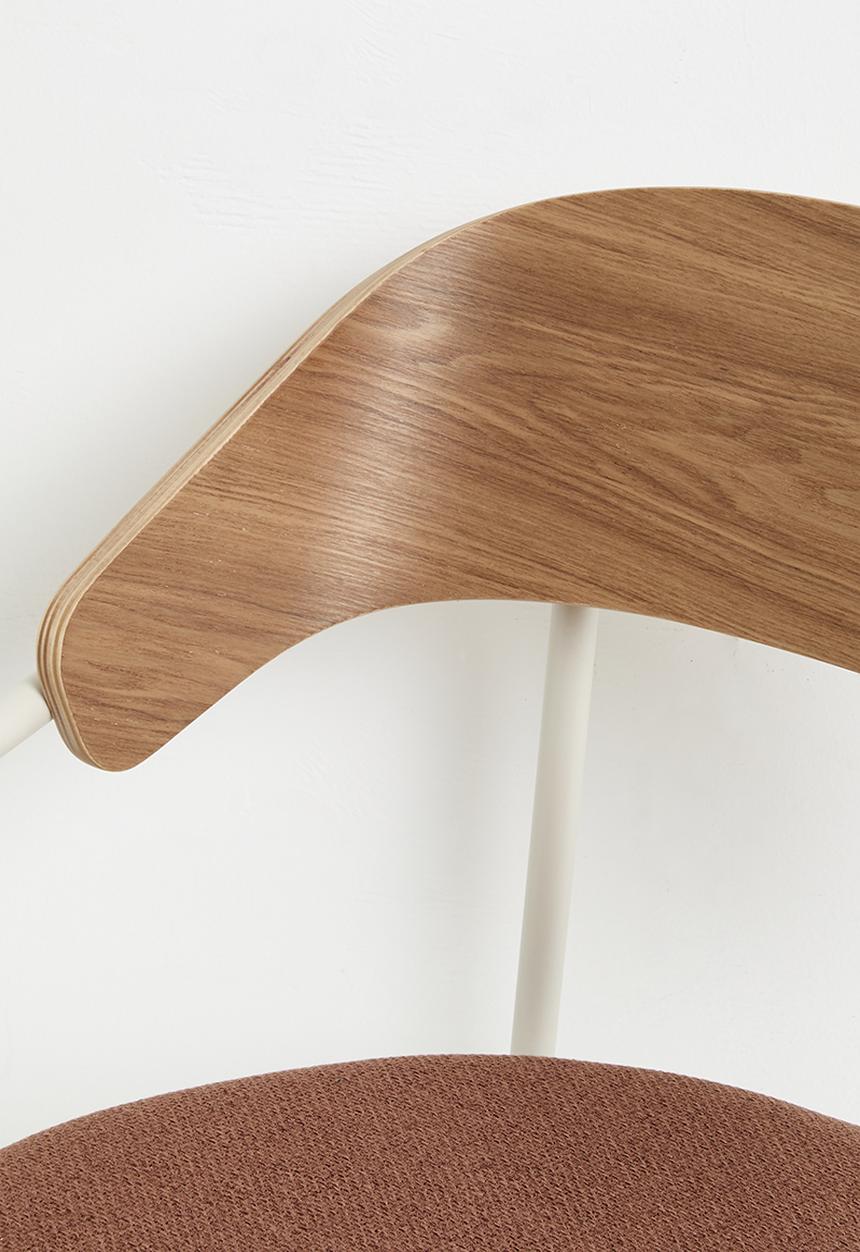 Sixth Floor - Clara dining chair - rust