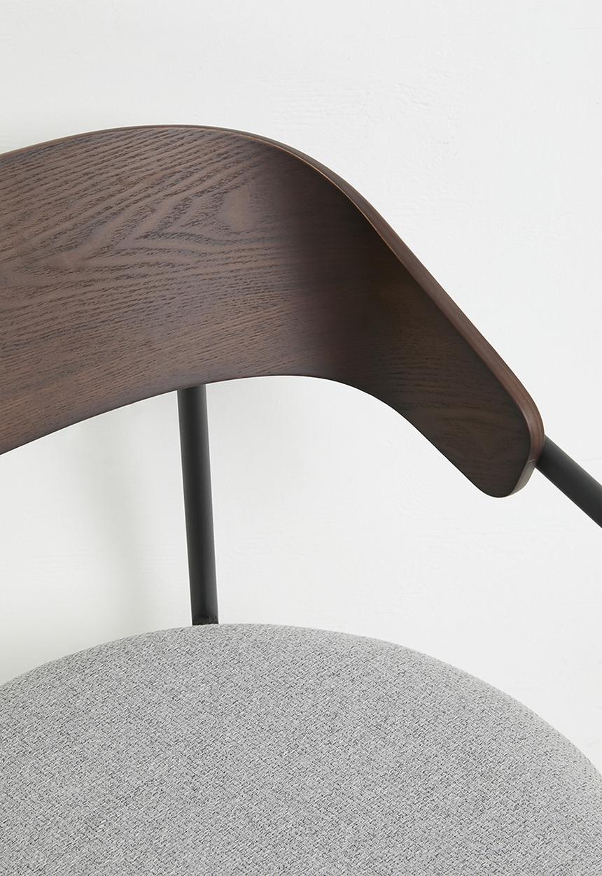 Sixth Floor - Clara dining chair - slate